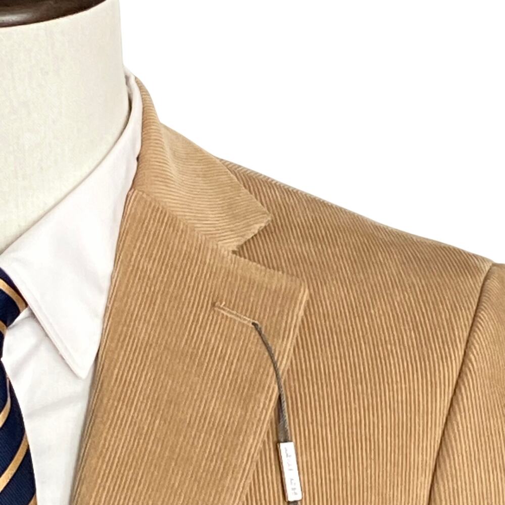 Michael Kors Sport Coat Men's 38 Regular Modern Fit Corduroy Cotton Camel NEW - Picture 5 of 10